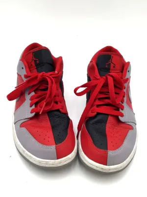 Nike Air Jordan 1 Women's 'Split-Gym Red Cement Grey' Sneakers-Size: 9 ( COA)