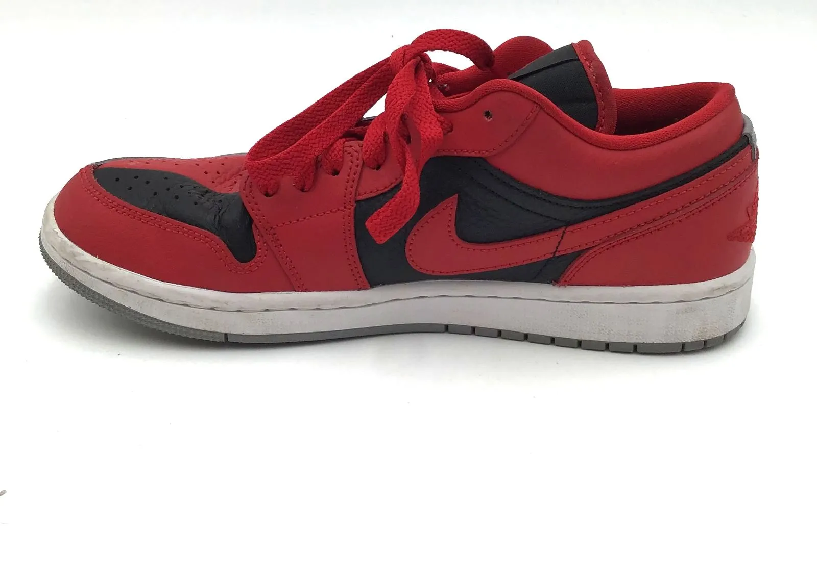 Nike Air Jordan 1 Women's 'Split-Gym Red Cement Grey' Sneakers-Size: 9 ( COA)