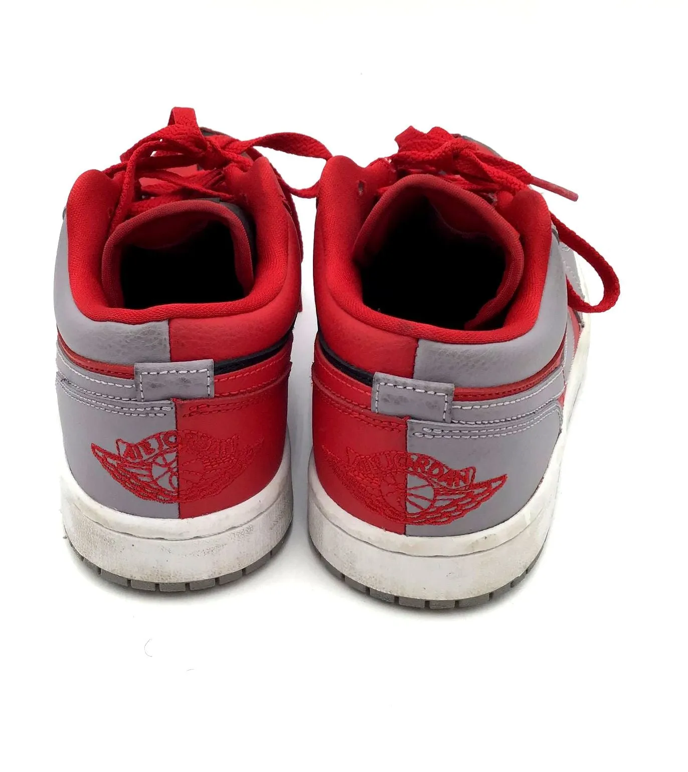 Nike Air Jordan 1 Women's 'Split-Gym Red Cement Grey' Sneakers-Size: 9 ( COA)