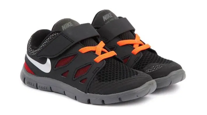   Nike Free 5 Toddler Black/Grey - (644429 006) - I1 - R1L1