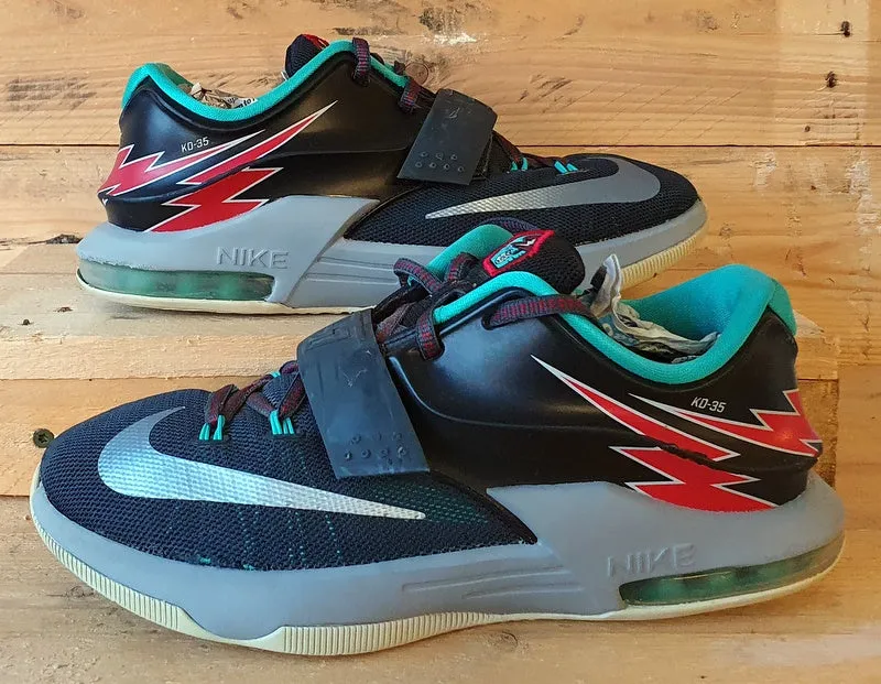 Nike Kevin Durant 7 Basketball Trainers 669942-005 Black/Red UK6/US6.5Y/EU39