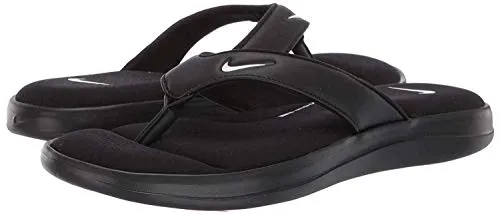Nike Ultra Comfort 3 Womens Thong Sandal Ar4498-003 Size 10 Black/White