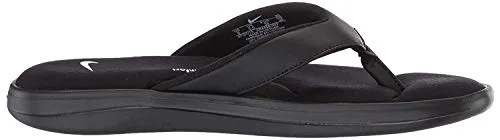 Nike Ultra Comfort 3 Womens Thong Sandal Ar4498-003 Size 10 Black/White