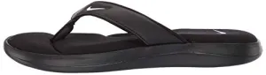 Nike Ultra Comfort 3 Womens Thong Sandal Ar4498-003 Size 10 Black/White
