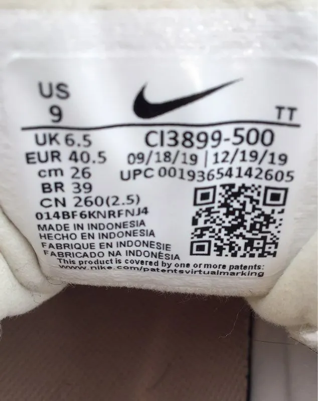 Nike Women's Air Max 270 React CI3899-500 Multicolor Athletic Shoes - Size 9
