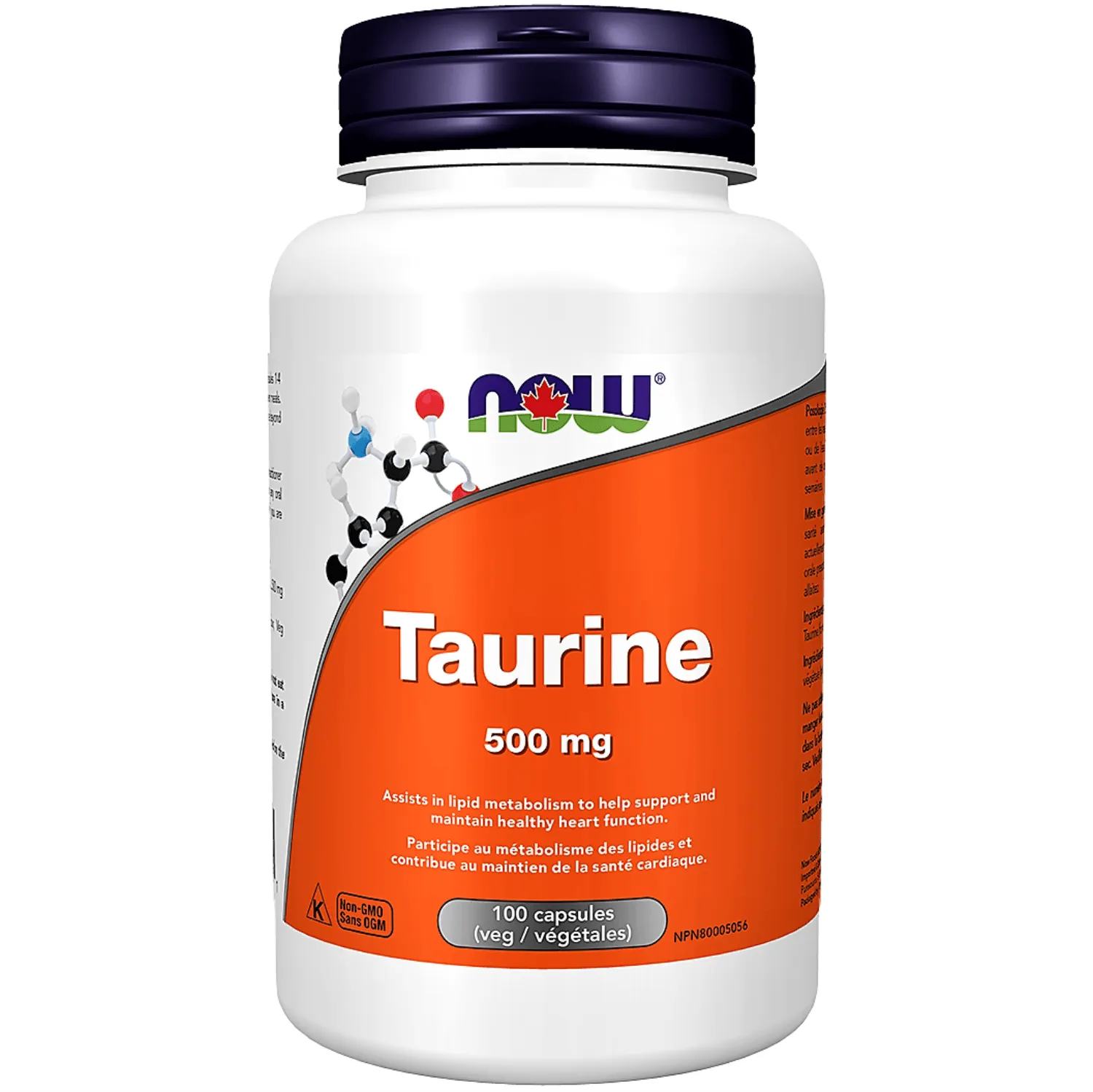 NOW Taurine 500mg 100caps