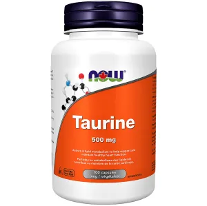 NOW Taurine 500mg 100caps