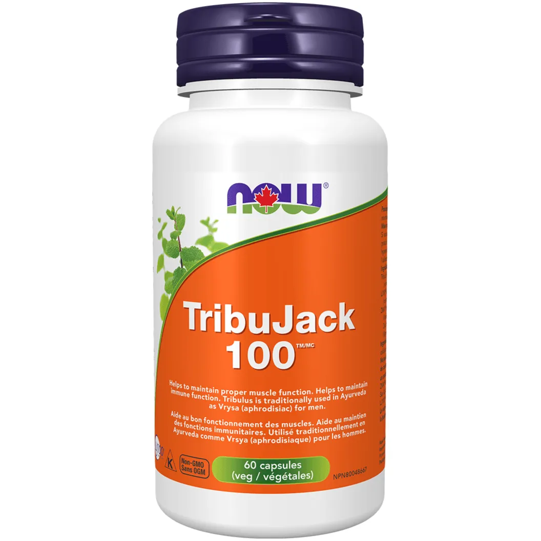 Now TribuJack 100 60 Veggie Caps