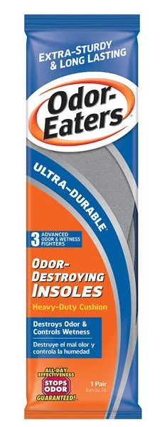 ODOR-EATERS - Ultra-Durable Odor-Destroying Insoles - 1 Pair