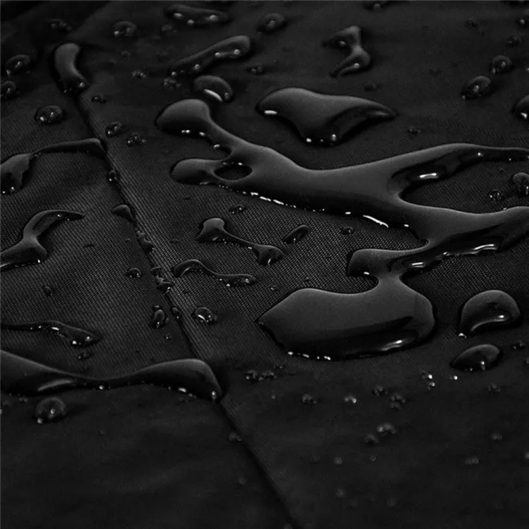 Outdoor Camping BBQ Grill Waterproof Cover, Size: 124x65x101cm (Black)