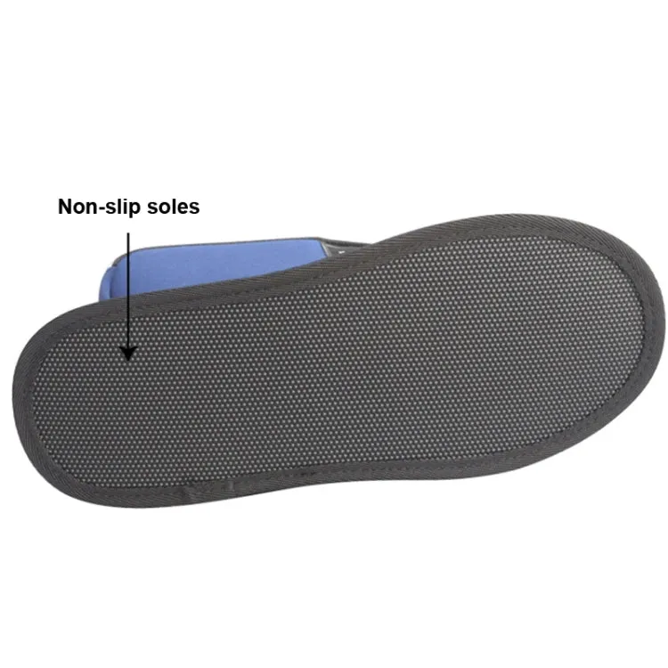 Outdoor Folding Portable Slippers, Size: L(Black)