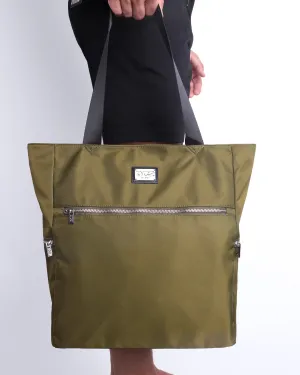 PALM GREEN - Poolside Tote Bag Foldable/Portable
