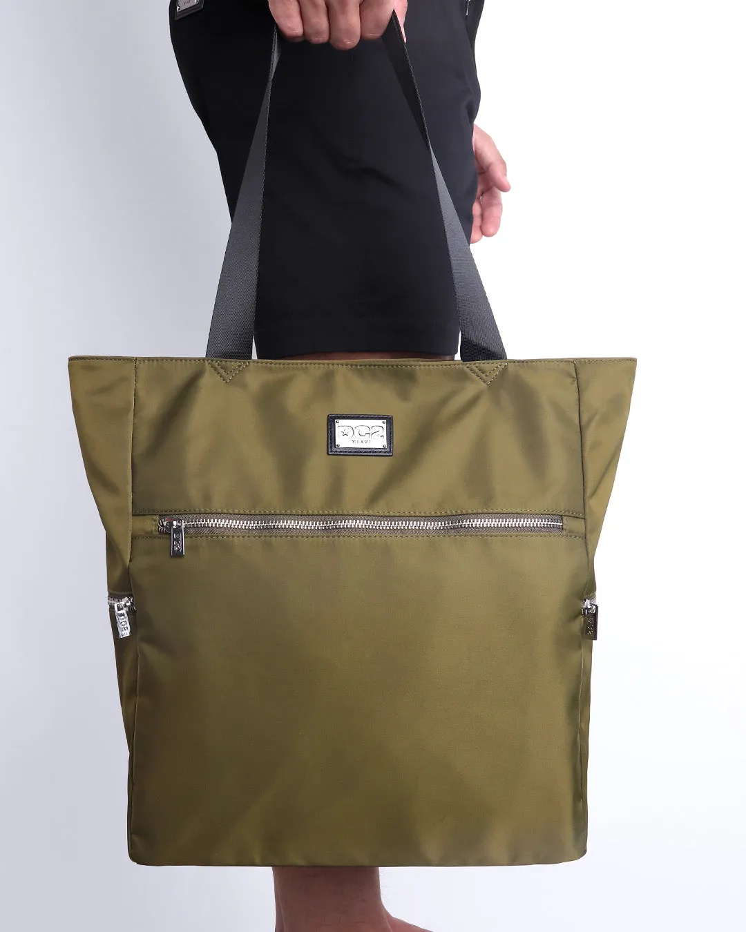 PALM GREEN - Poolside Tote Bag Foldable/Portable
