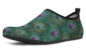 Peacock Feathers Water Shoes
