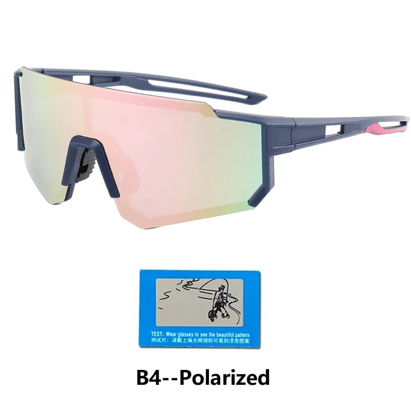 Photochromic Sports Glasses Polarized Bike Eyewear