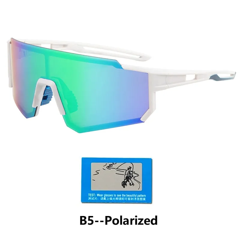 Photochromic Sports Glasses Polarized Bike Eyewear