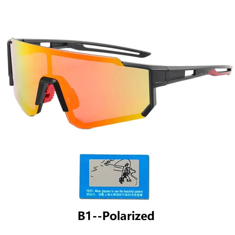 Photochromic Sports Glasses Polarized Bike Eyewear