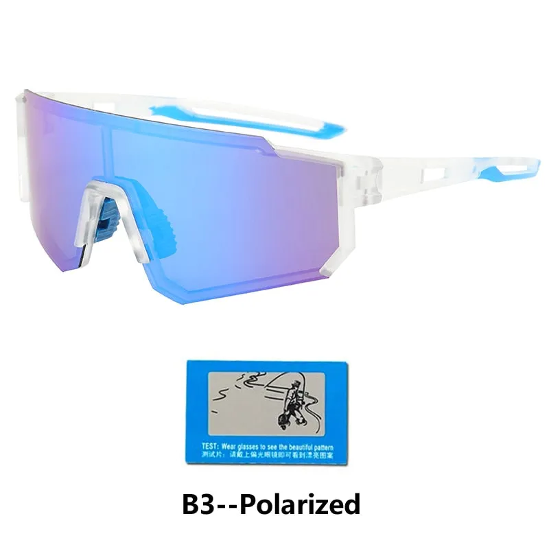 Photochromic Sports Glasses Polarized Bike Eyewear