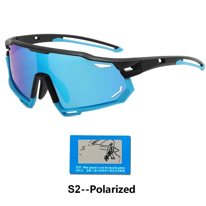 Photochromic Sports Glasses Polarized Bike Eyewear