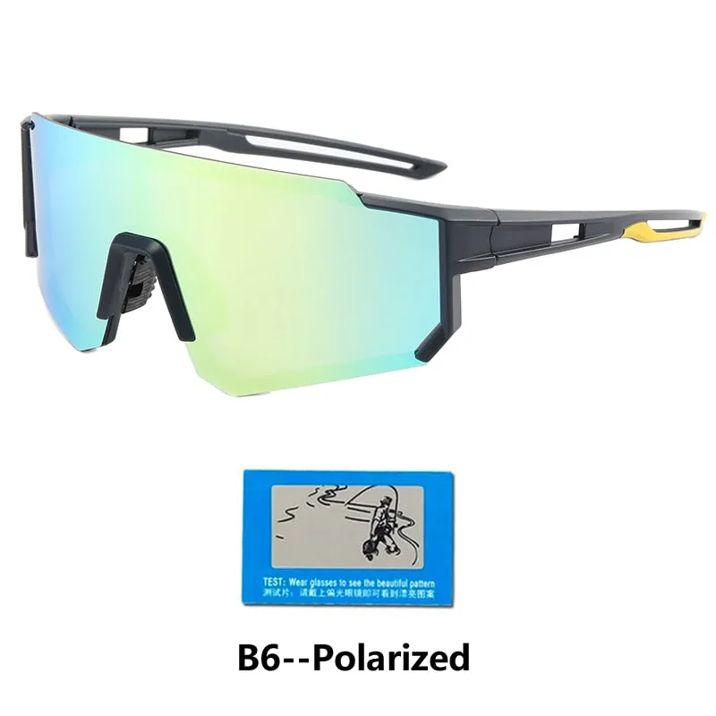 Photochromic Sports Glasses Polarized Bike Eyewear