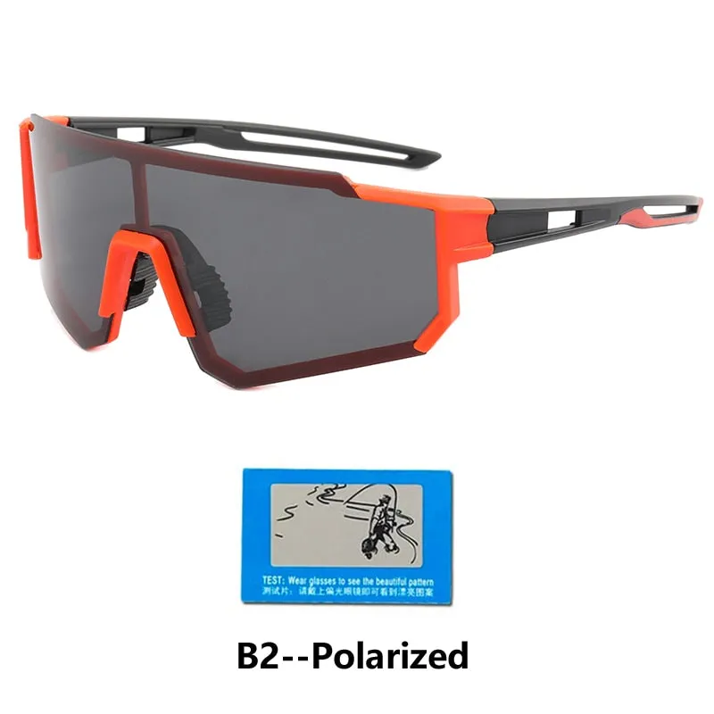 Photochromic Sports Glasses Polarized Bike Eyewear