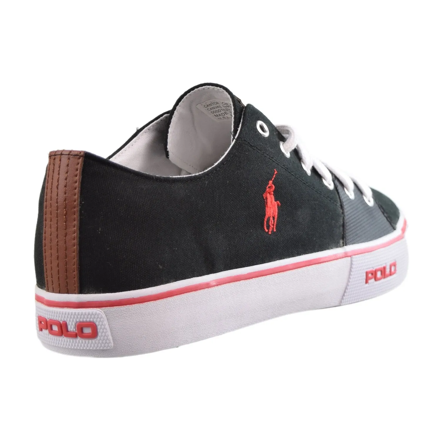Polo Ralph Lauren Cantor Low Men's Shoes Black