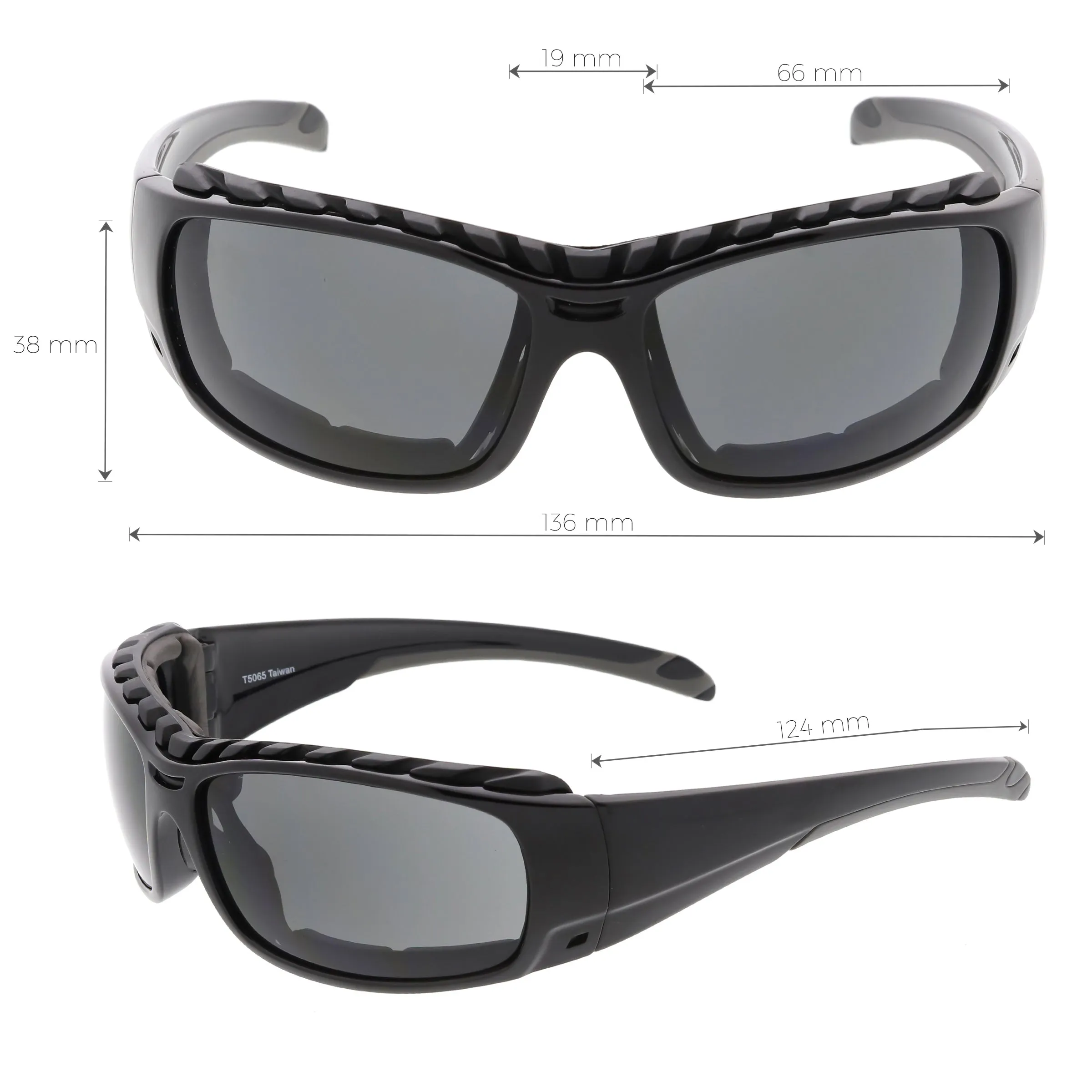 Premium Protective TR-90 Foam Padded Safety Goggles C805