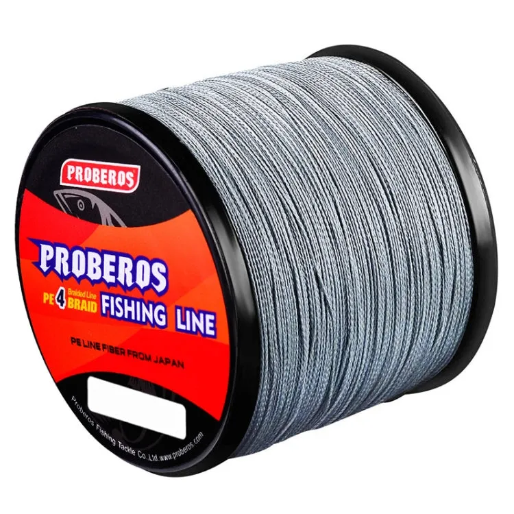 PROBEROS 4 Edited 300M Fish Line, Line number: 2.5 / 30LB(Grey)