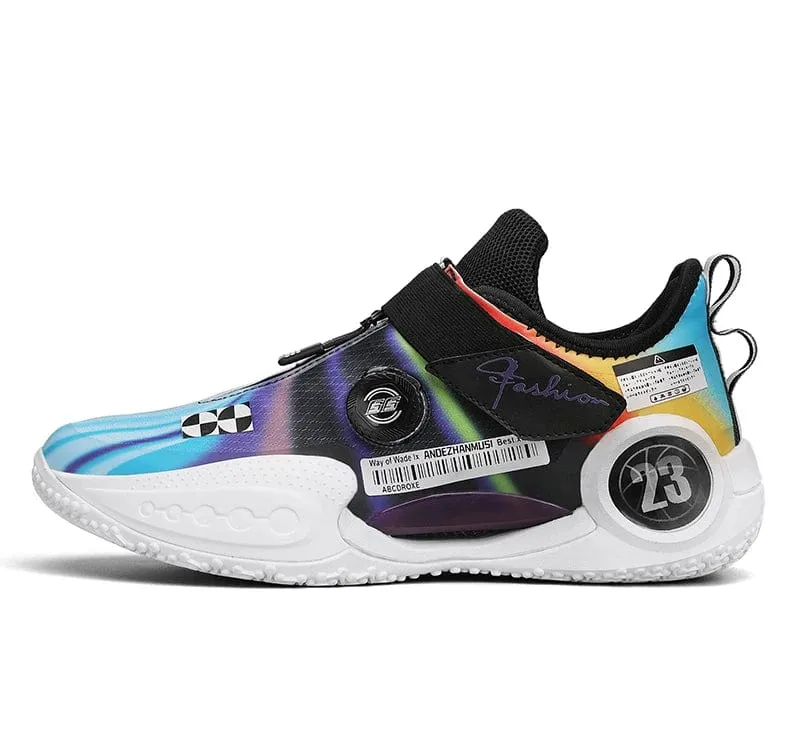 ProFlex Elite Basketball Sneakers: Gym Training Sports Shoes with Elastic Band and Cushion for Enhanced Performance