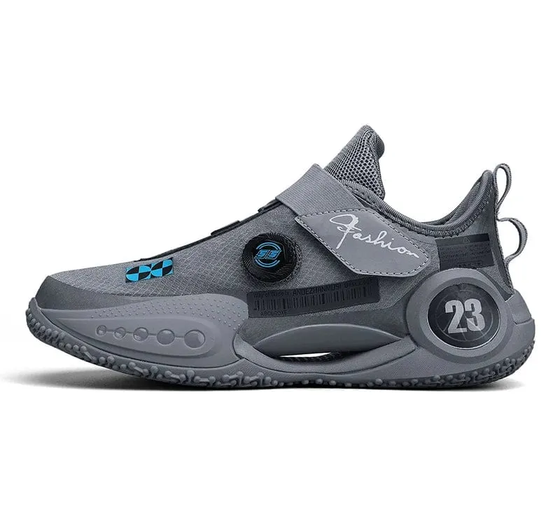 ProFlex Elite Basketball Sneakers: Gym Training Sports Shoes with Elastic Band and Cushion for Enhanced Performance