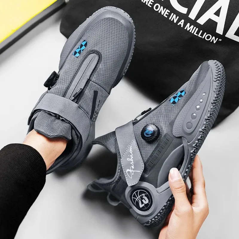 ProFlex Elite Basketball Sneakers: Gym Training Sports Shoes with Elastic Band and Cushion for Enhanced Performance