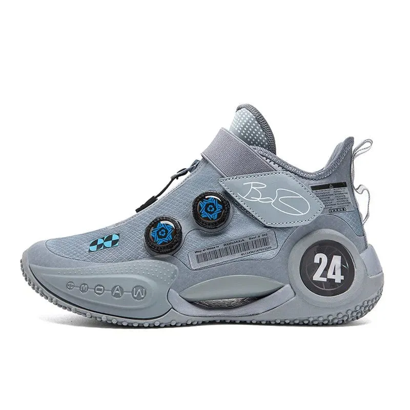ProFlex Elite Basketball Sneakers: Gym Training Sports Shoes with Elastic Band and Cushion for Enhanced Performance