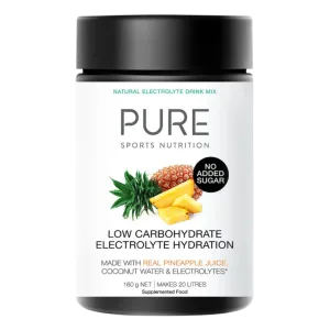 Pure Sport Nutrition - Electrolyte Hydration Low Carb - Pineapple