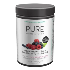 Pure Sport Nutrition - Electrolyte Hydration Low Carb - Superfruits