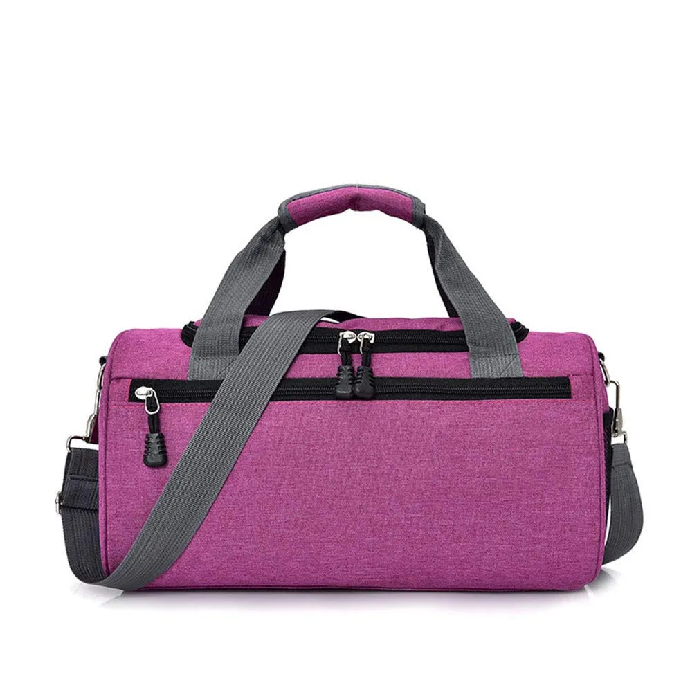 Quality Compact Gym Bag Waterproof Cylinder Style Use For Gym Traveling and Swimming Unisex