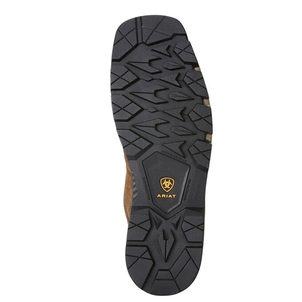 Rebar Flex Western in Brn/Grn by Ariat