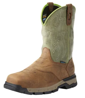 Rebar Flex Western in Brn/Grn by Ariat