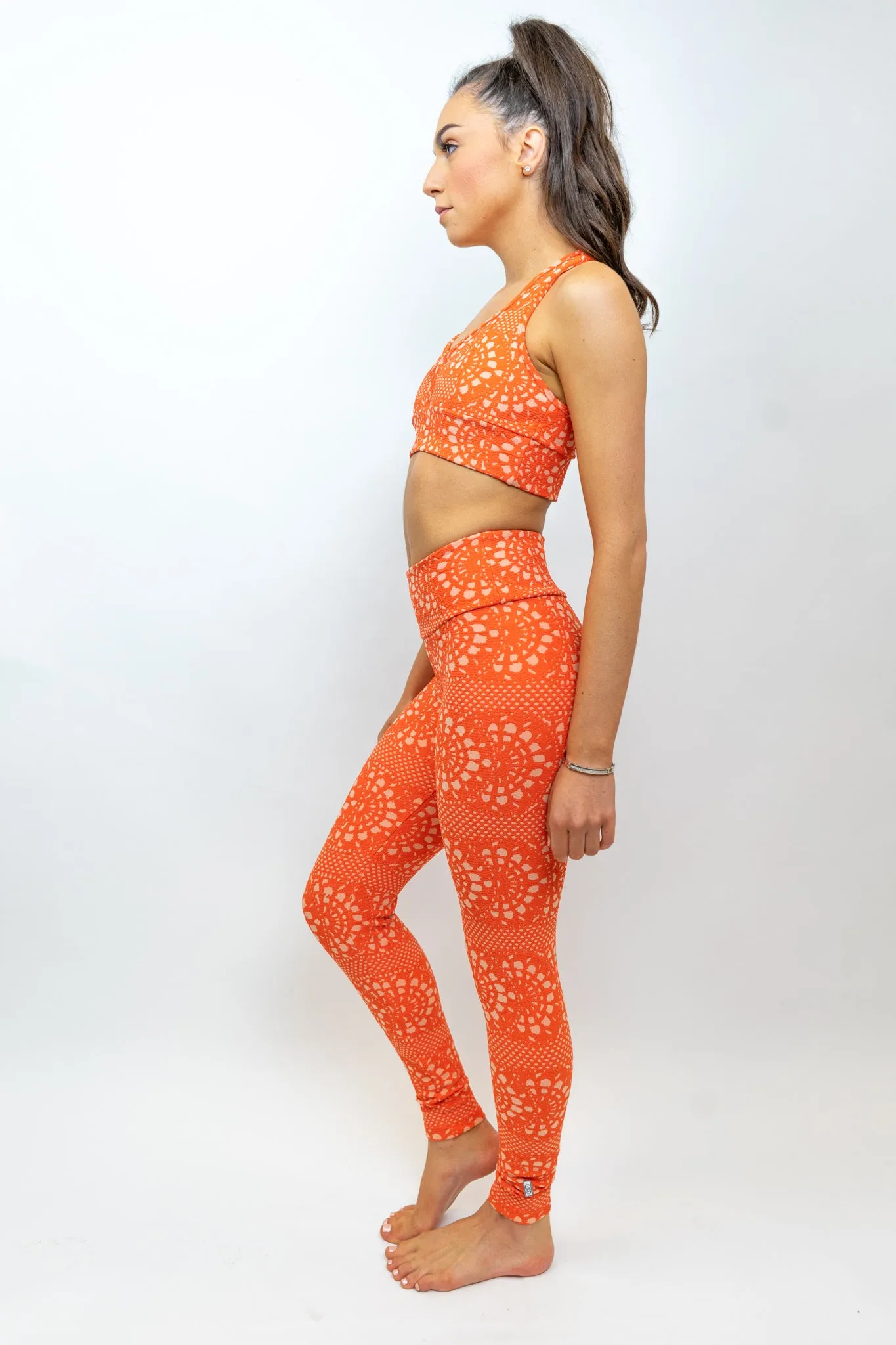 Riviera Sports Bra- Orange