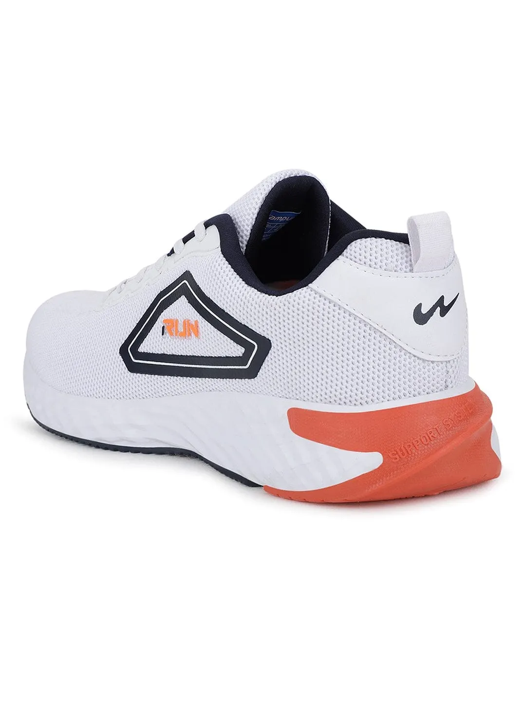 RUN White Men's Running Shoes