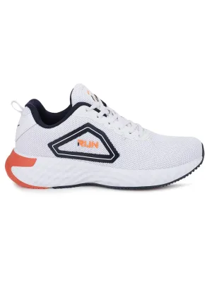 RUN White Men's Running Shoes