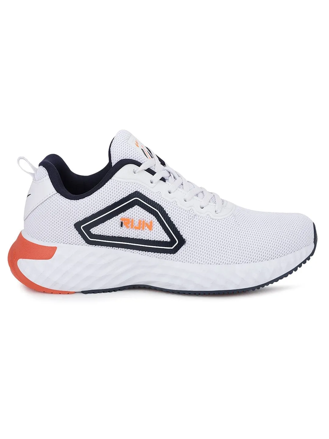 RUN White Men's Running Shoes