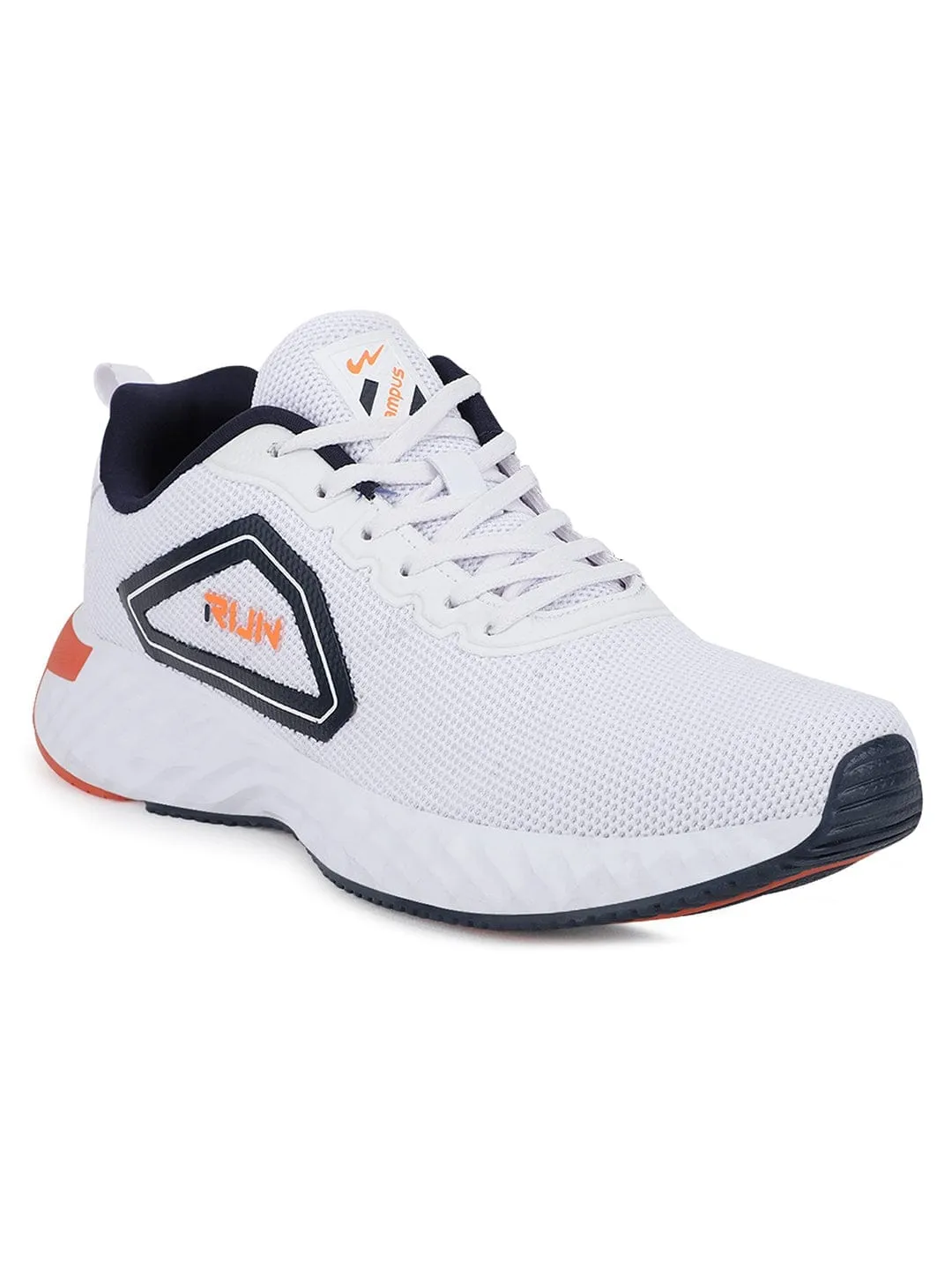 RUN White Men's Running Shoes