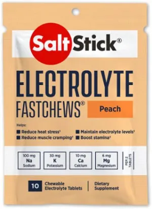 SaltStick Fastchews Peach