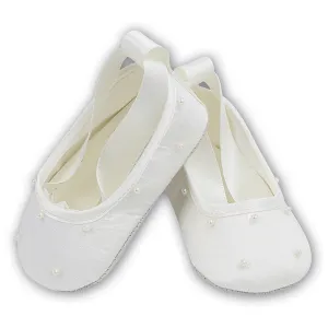 Sarah Louise Shoes Girls Shoes - Ivory 400