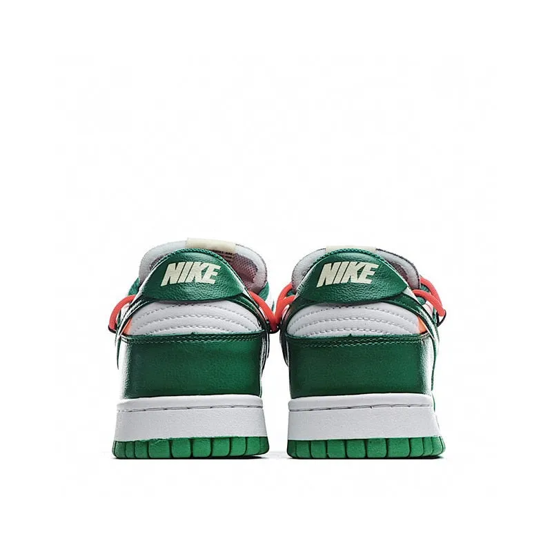 SCHNIKE SB Dunk Baja Blanco Unisex Zapatillas De Deporte Zapatos De Skate Zapatos
