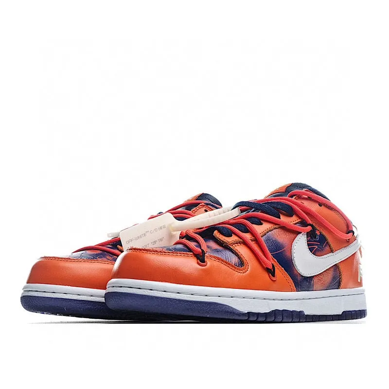 SCHNIKE SB Dunk Baja Blanco Unisex Zapatillas De Deporte Zapatos De Skate Zapatos