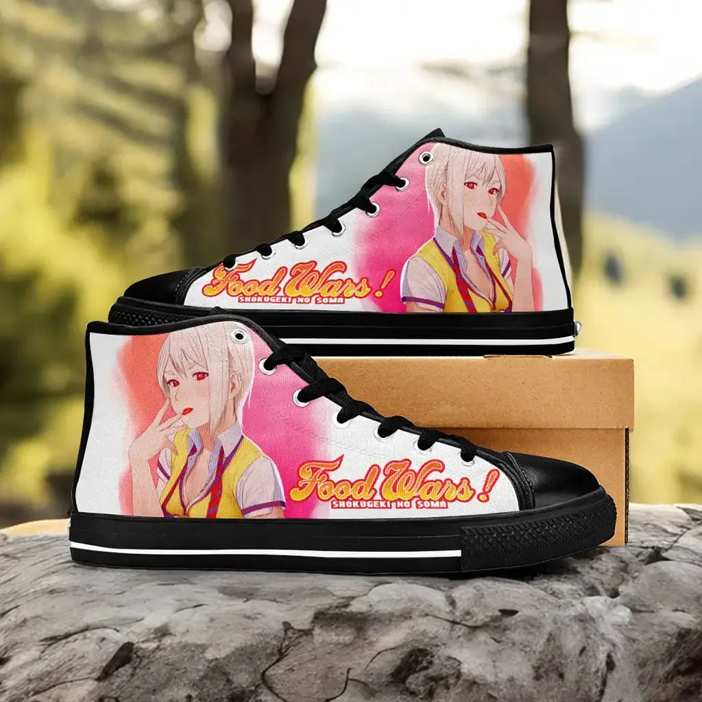Shokugeki no Souma Alice Nakiri Shoes High Tops Sneakers for Kids and Adults