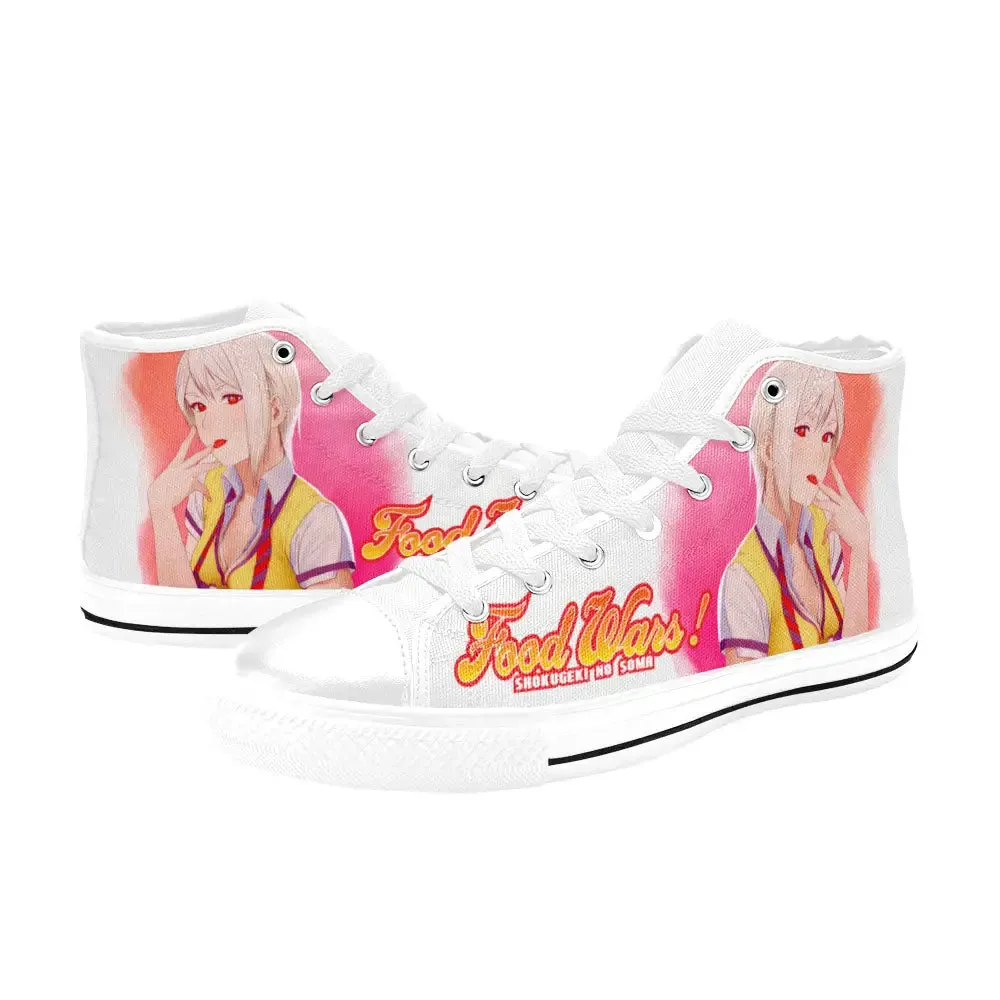Shokugeki no Souma Alice Nakiri Shoes High Tops Sneakers for Kids and Adults