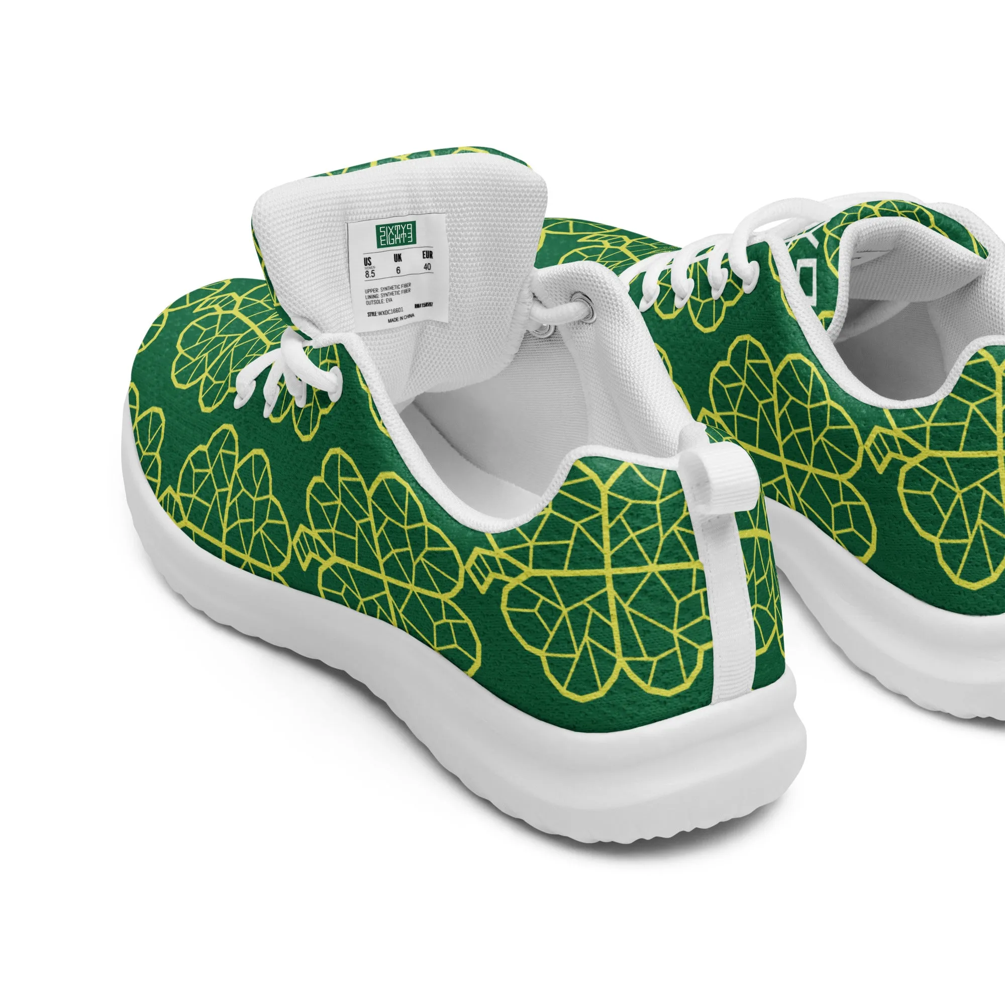 Sixty Eight 93 Logo White St Patrick Women’s Athletic Shoes
