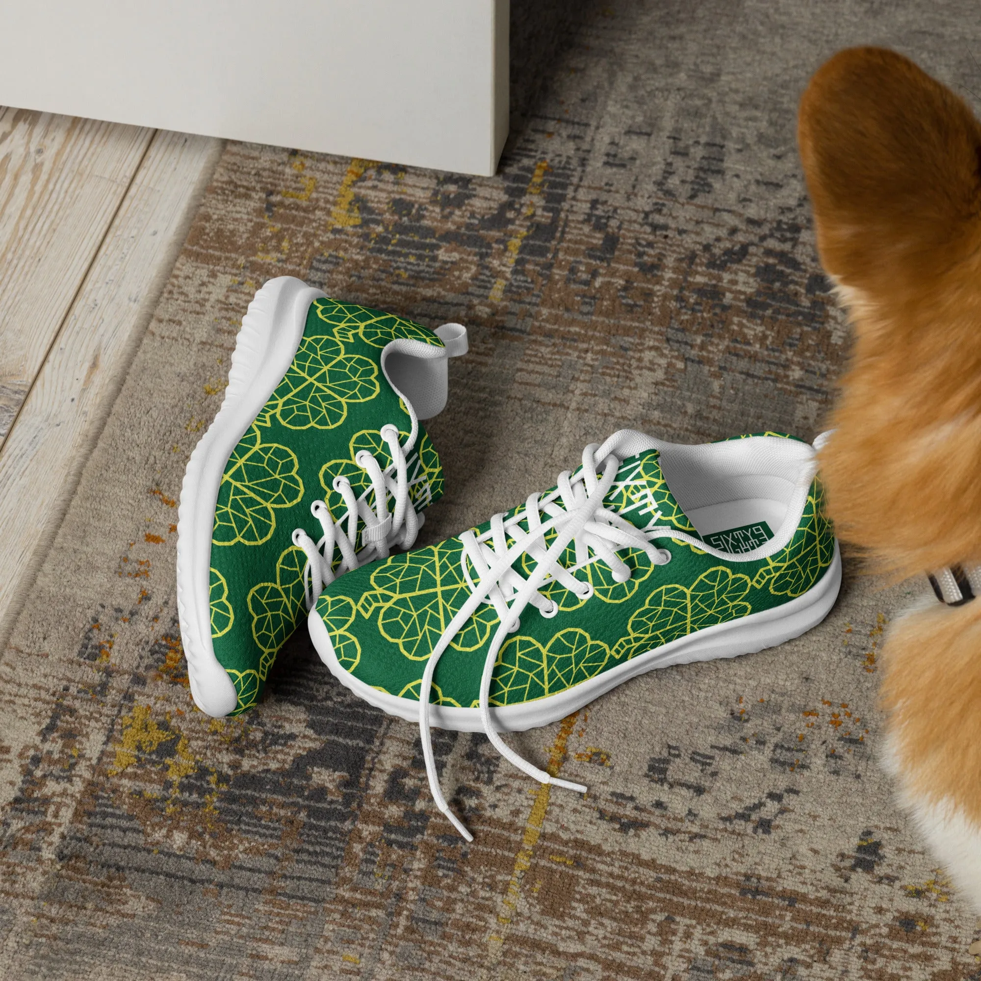 Sixty Eight 93 Logo White St Patrick Women’s Athletic Shoes